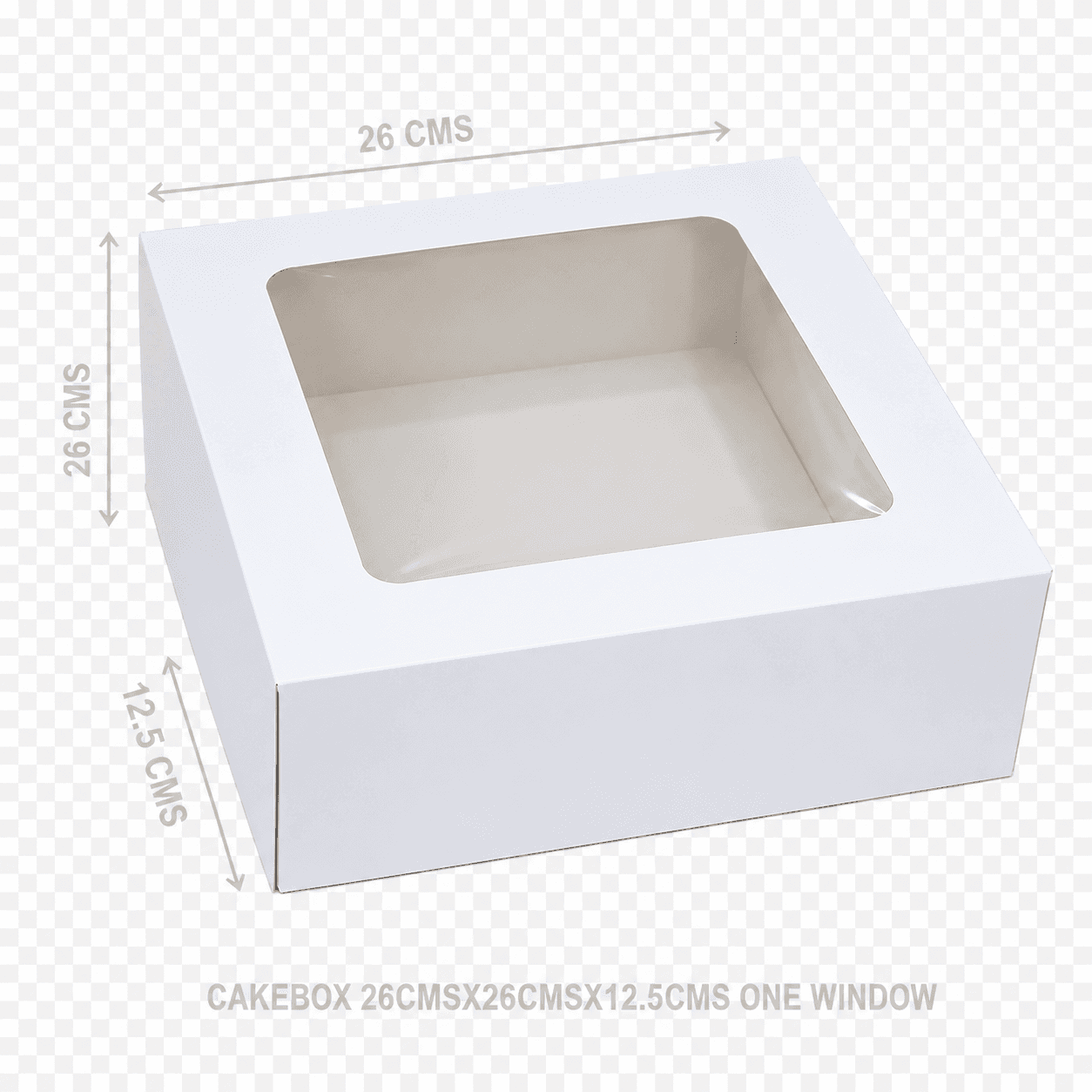 CAKEBOX 26CMSX26CMSX12․5CMS ONE WINDOW