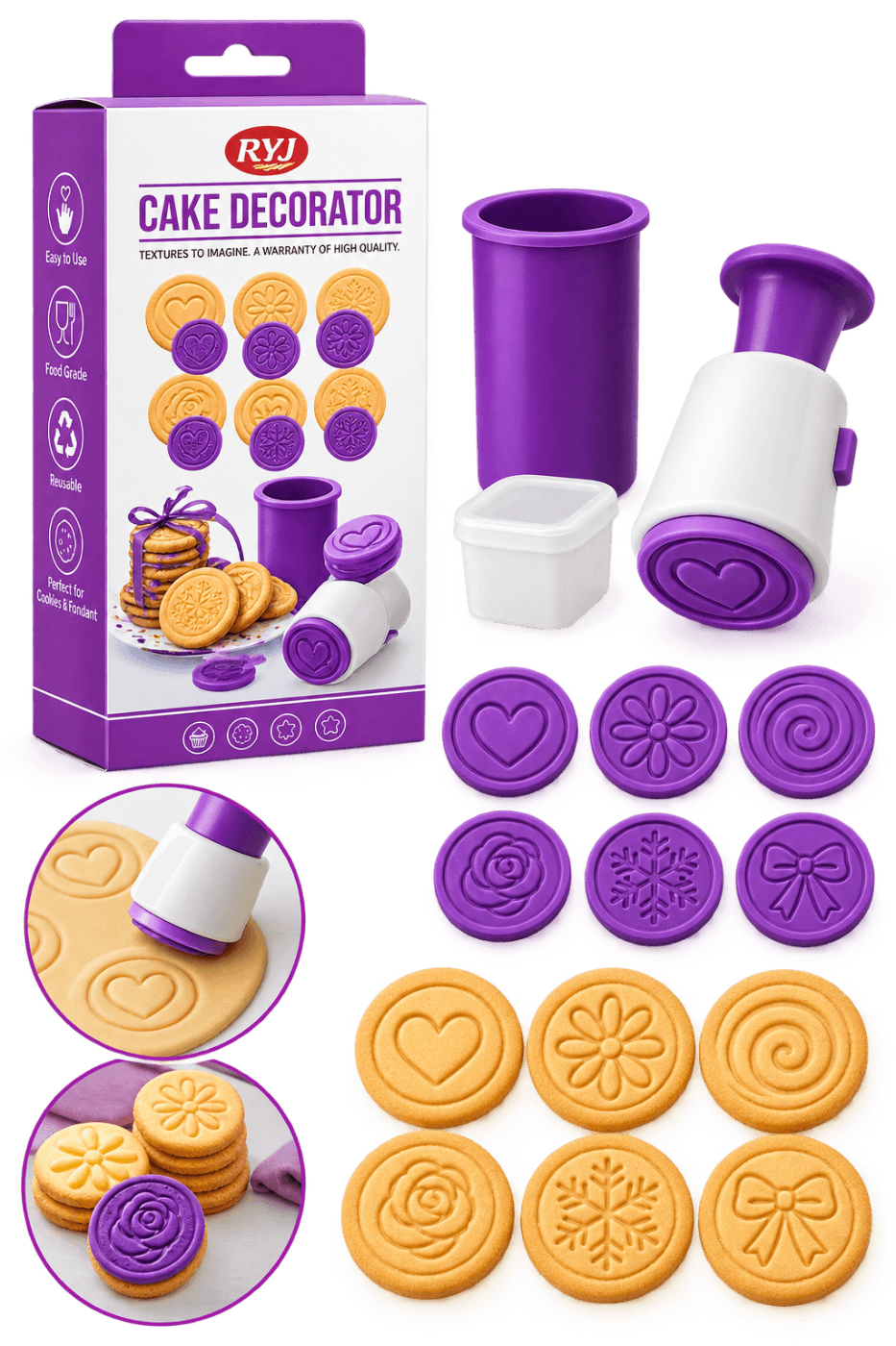 ROLLING BISCUIT CUTTER MOULD