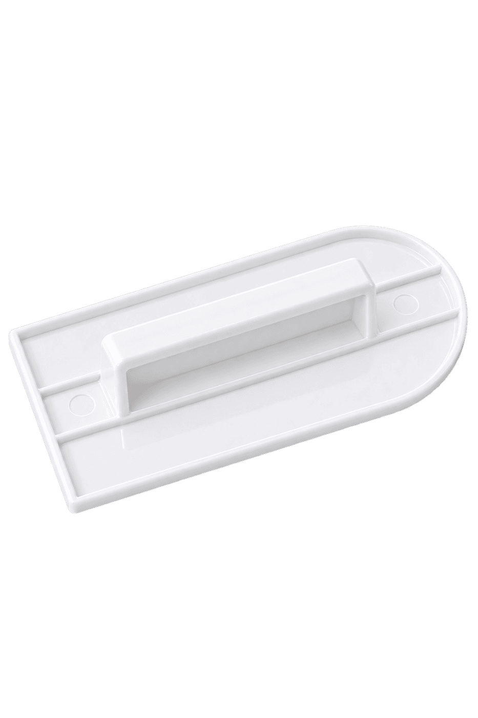 STRAIGHT EDGE CAKE SMOOTHER POLISHER SCRAPER PLASTIC
