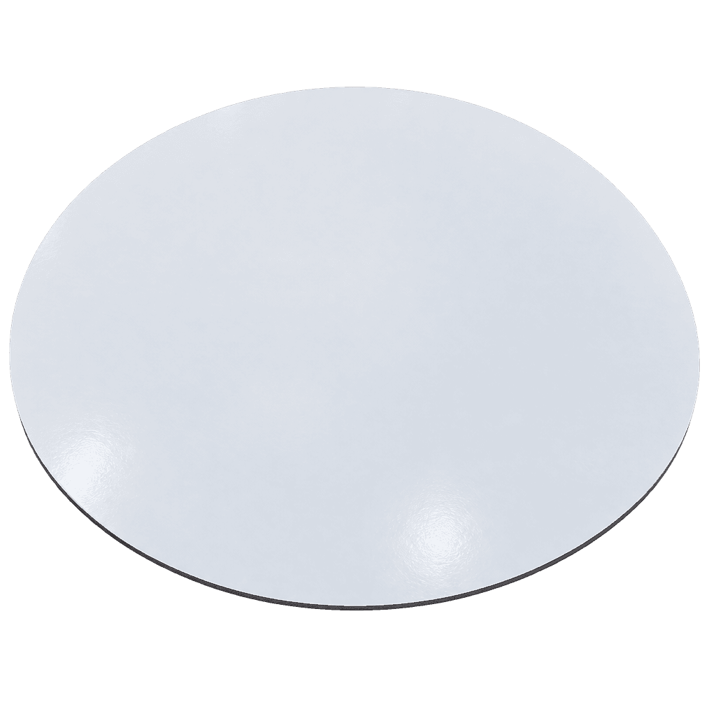CAKE BOARD ROUND WHITE 12 INCHES