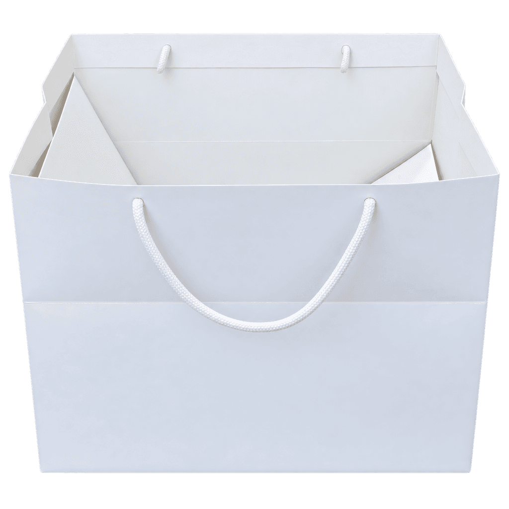 PAPER BAGS WITH HANDLE 35X35X29CM