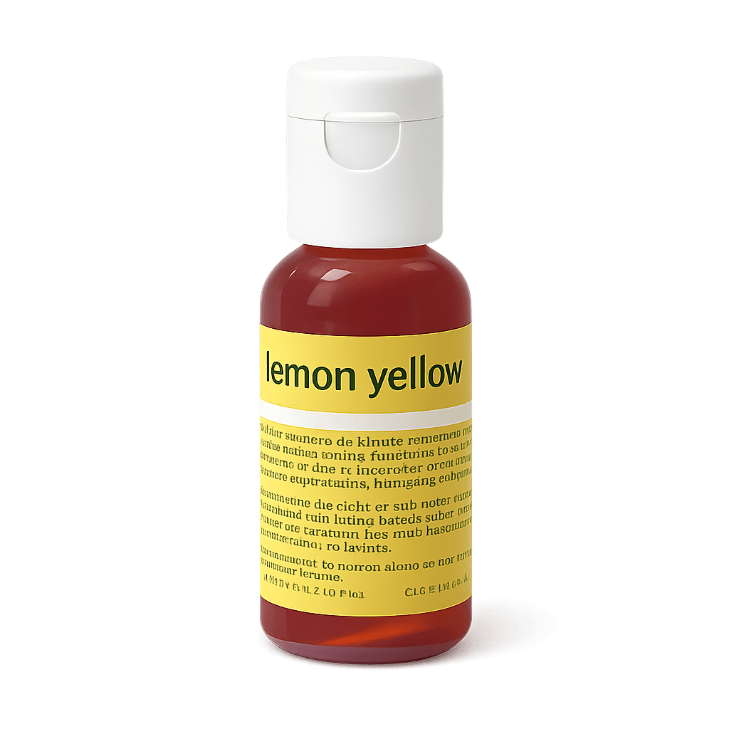 CHEFMASTER LIQUA GEL LEMON YELLOW 20ML