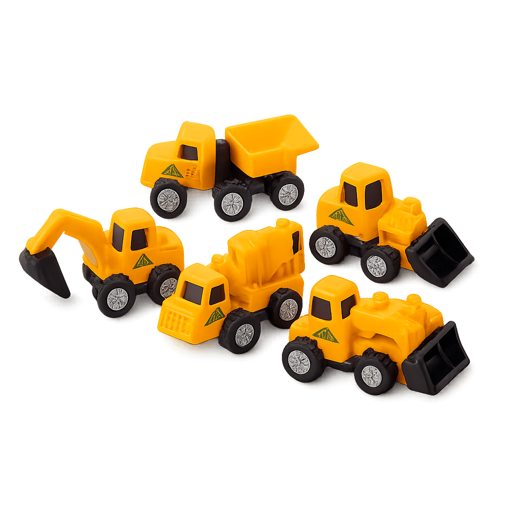 CONSTRUCTION TRANSPORT MODE COOKIE CUTTER SET 8PCS