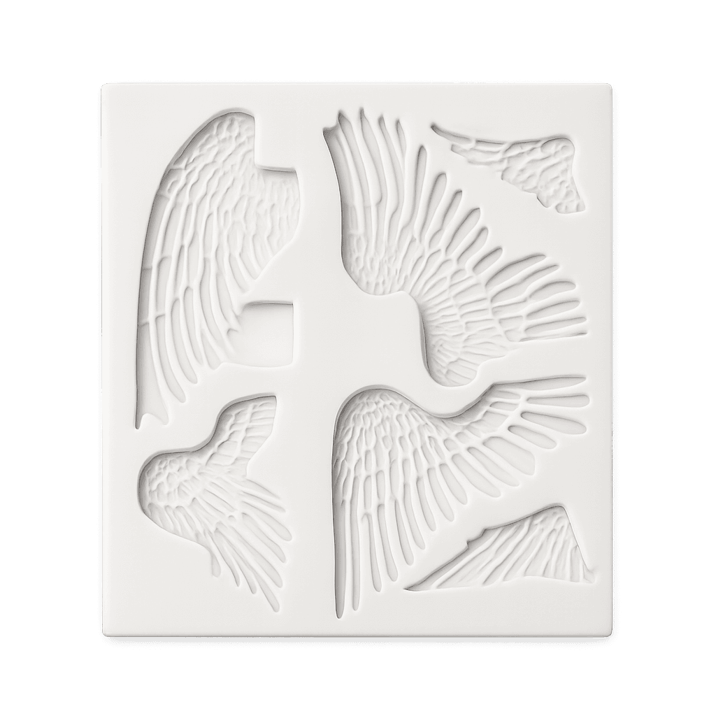 ANGEL WINGS 3D SHAPE SILICONE FONDANT MOULD