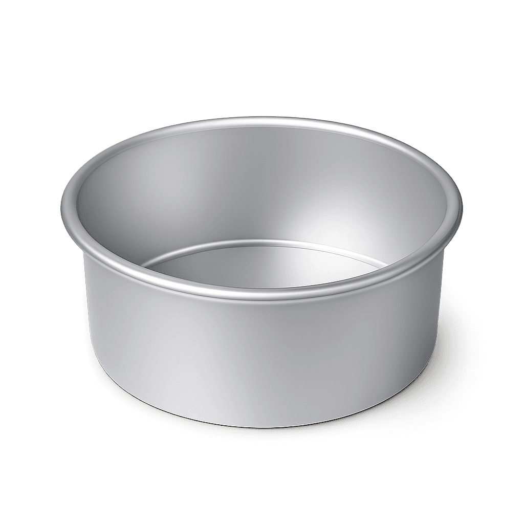 ANODIZED CAKE PAN ROUND 4INCH X 8INCH