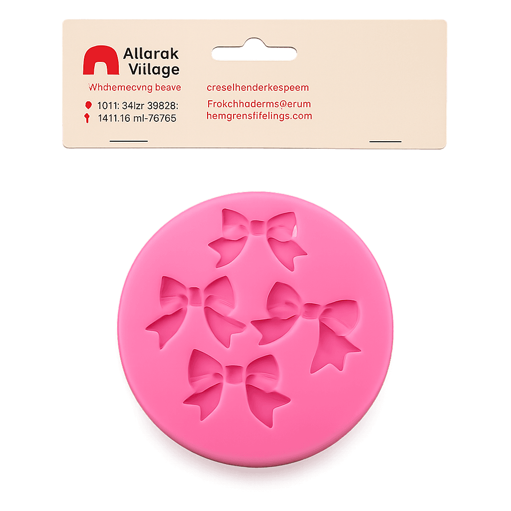 BOWKNOT SHAPE SILICONE FONDANT MOULD