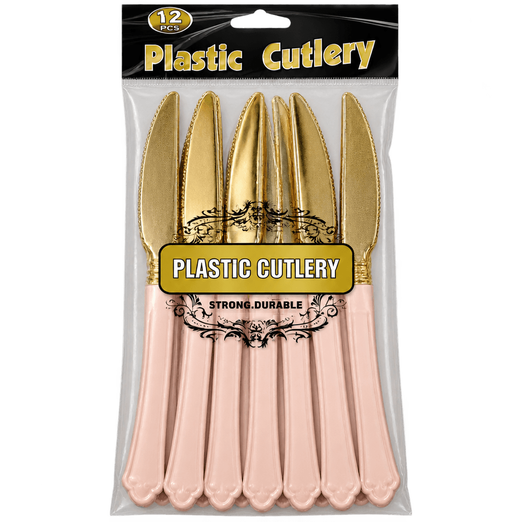 11INCH SERRATED PLASTIC CAKE KNIFE