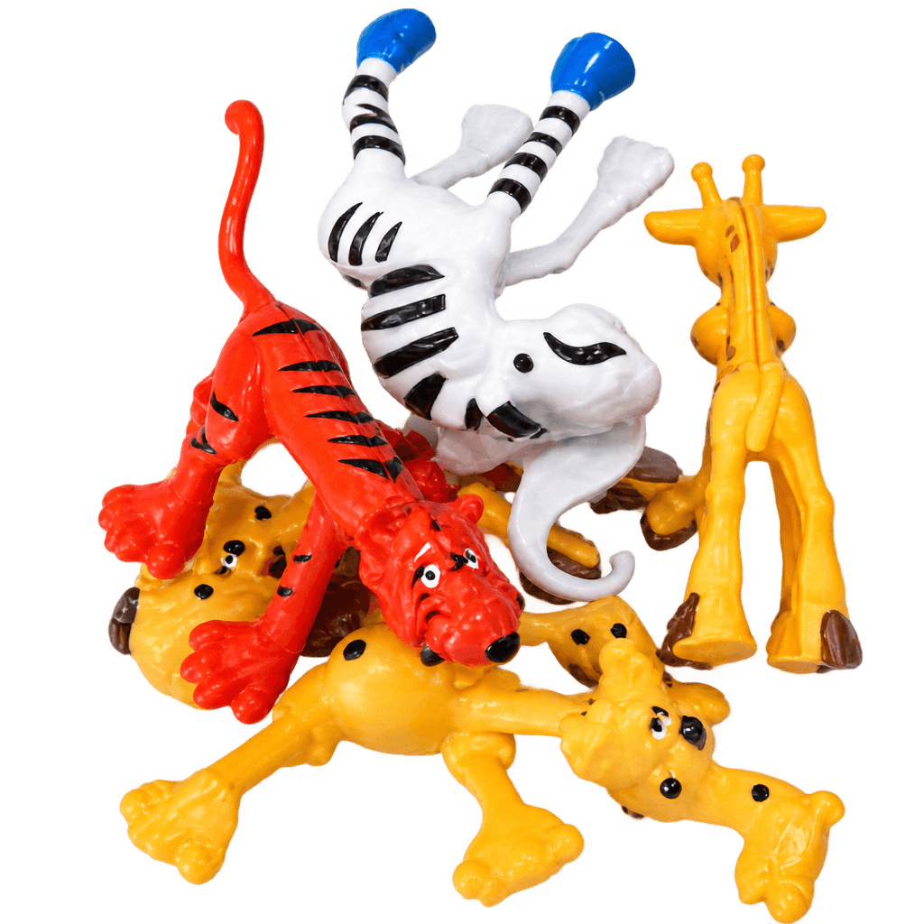 ANIMALS CAKE TOPPERS SET OF 6PCS