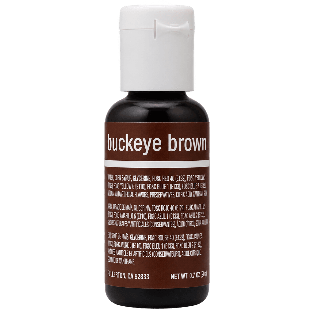 CHEFMASTER LIQUA GEL BUCKEYE BROWN 20ML