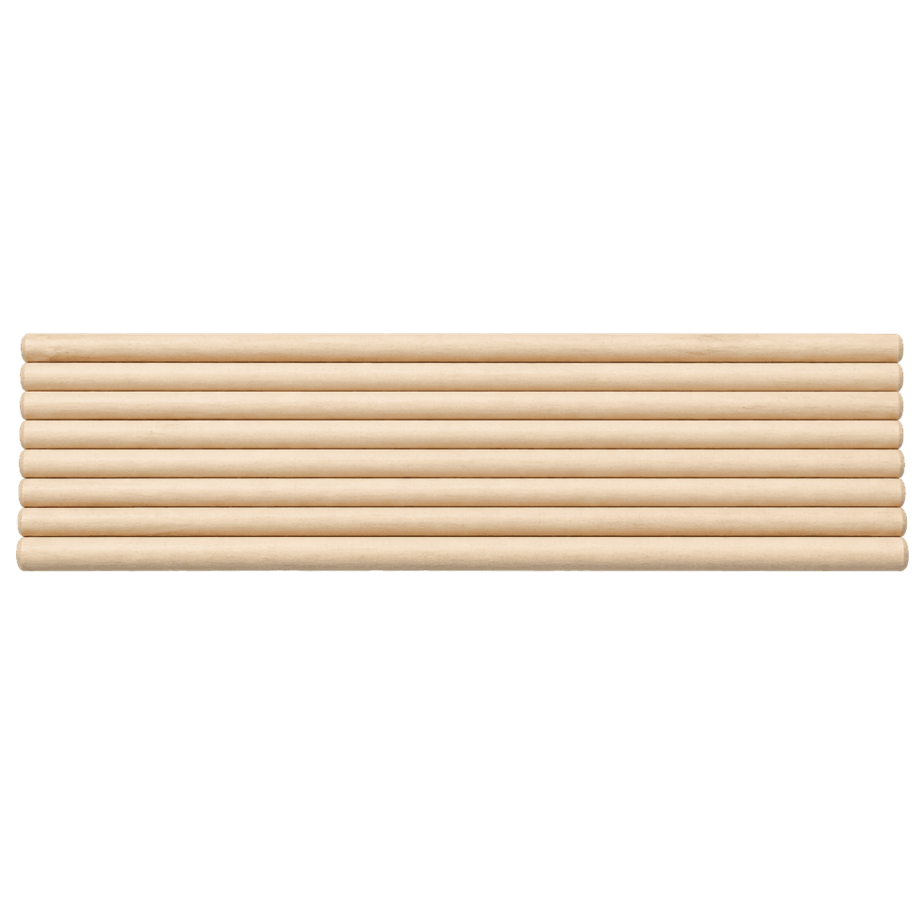 WOODEN PILLAR DOWEL 35CM X 1CM