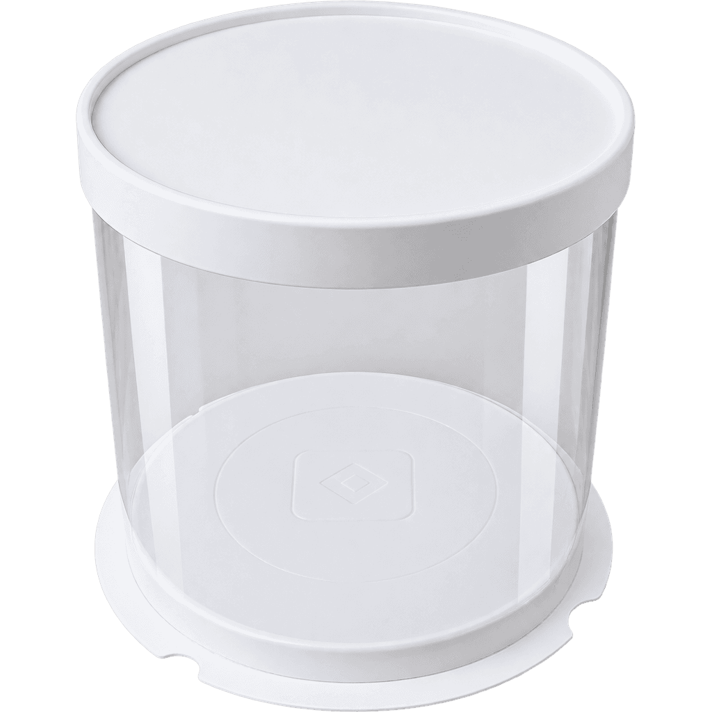 FULL CLEAR ROUND CAKE BOX 18X18X20