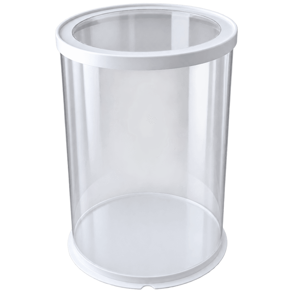 FULL CLEAR ROUND CAKE BOX 30X30X45