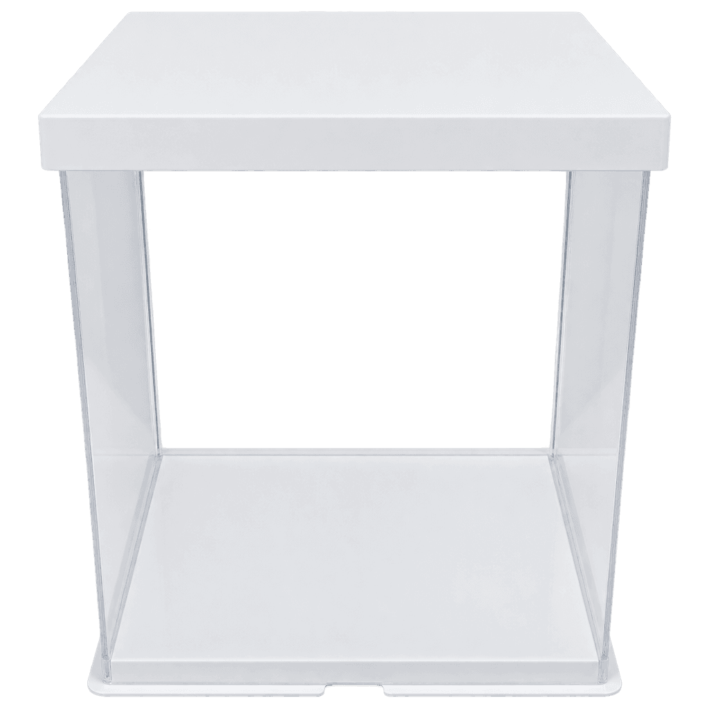 FULL CLEAR SQUARE CAKE BOX 30X30X45