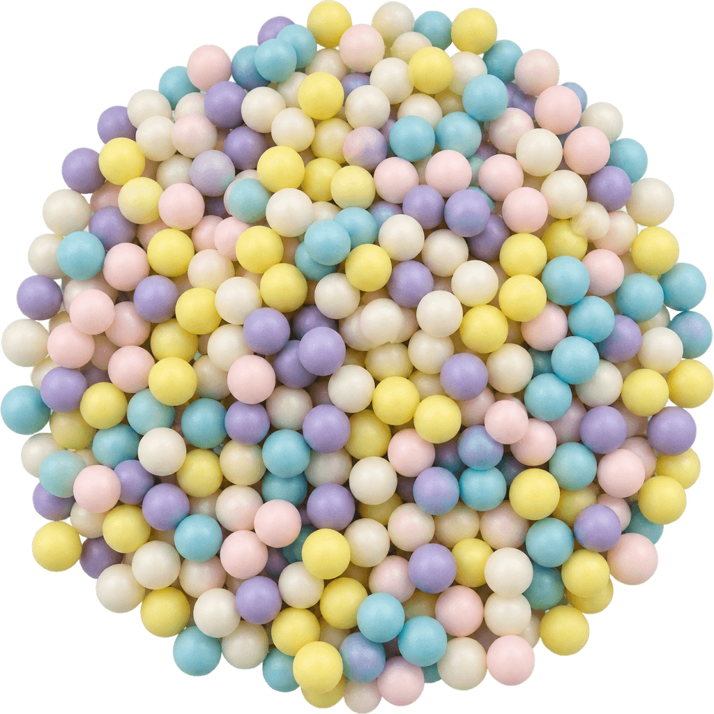 SUGARMILL PASTEL 4MM MIX PEARL SHAPE 100 GRAMS