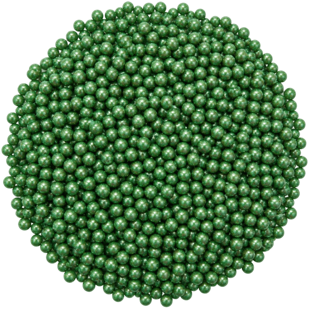 SUGARMILL DARK GREEN PEARL 2MM 100 GRAMS