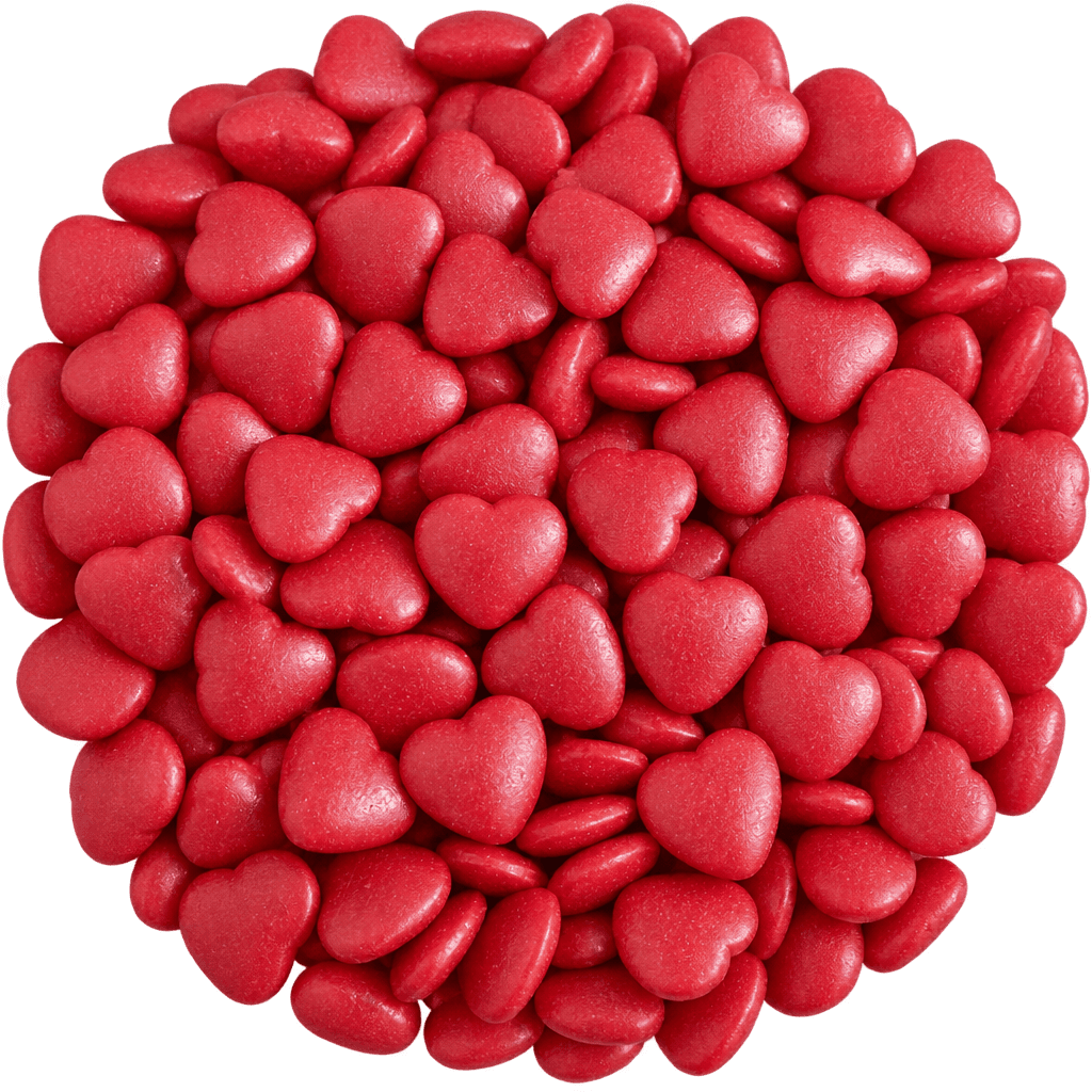 SUGARMILL VALENTINE'S DAY RED HEART SHAPE 100 GRAMS