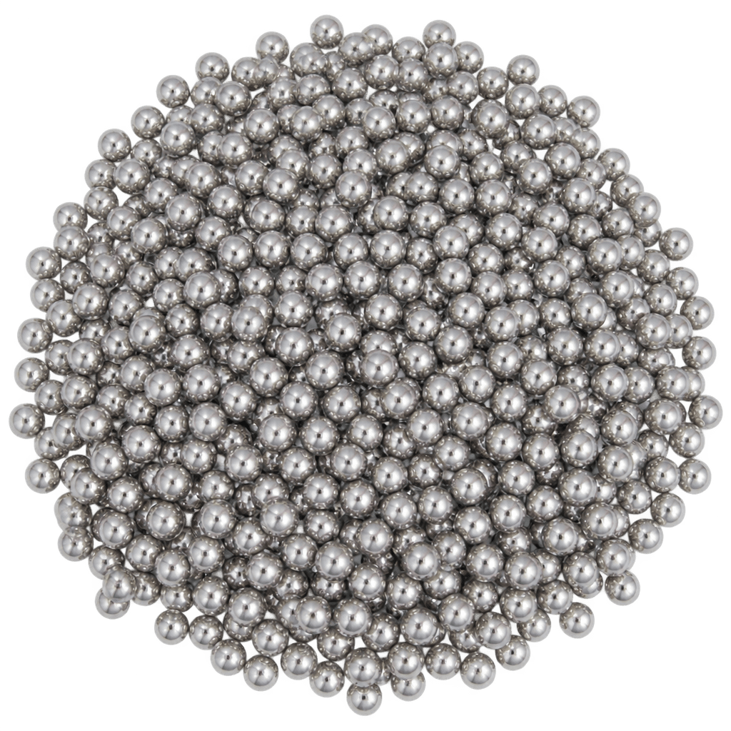 SUGARMILL SILVER PEARL 4MM 100 GRAMS