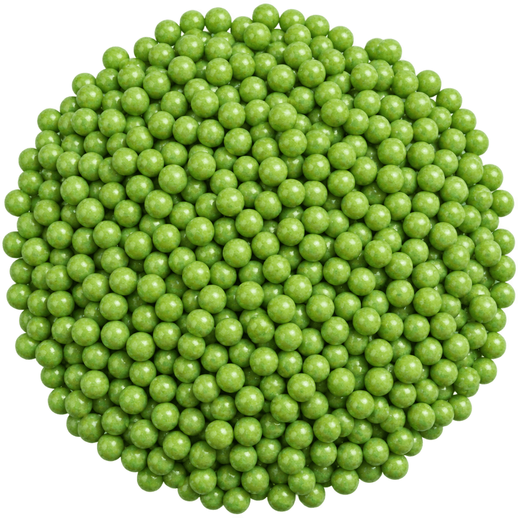 SUGARMILL LIGHT GREEN PEARL 2MM 100 GRAMS