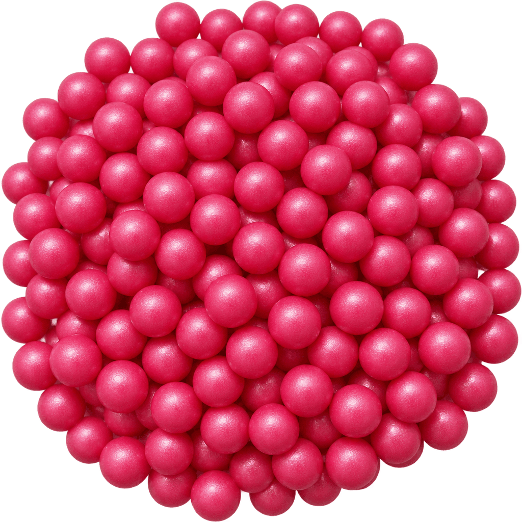 SUGARMILL HOT PINK PEARL 4MM 100 GRAMS