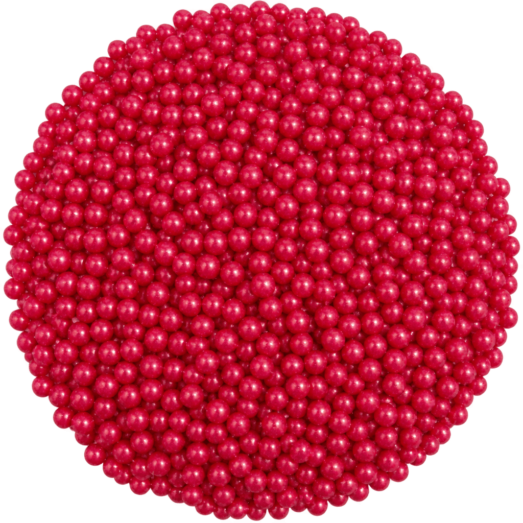 SUGARMILL RED PEARL 2MM 100 GRAMS
