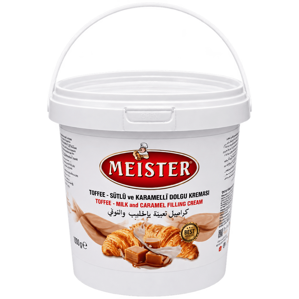 MEISTER TOFFEE MILK AND CARAMEL FILLING CREAM 1KG