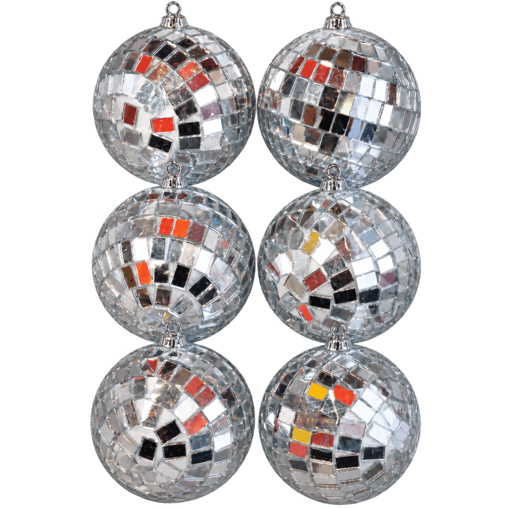 6PCS SET SHINING DISCO BALLS 5CM