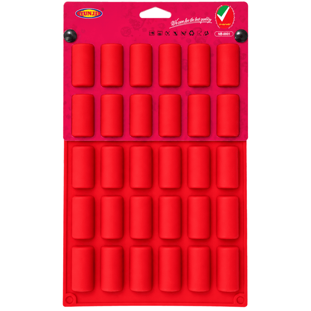 30 CAVITY MINI RECTANGULAR SILICONE MOULD