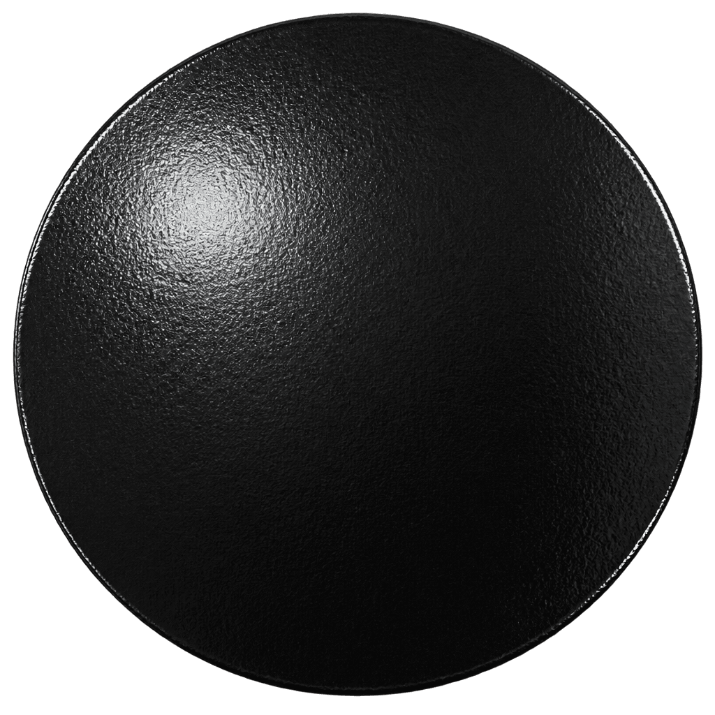 CAKE BOARD ROUND BLACK 6 INCHES