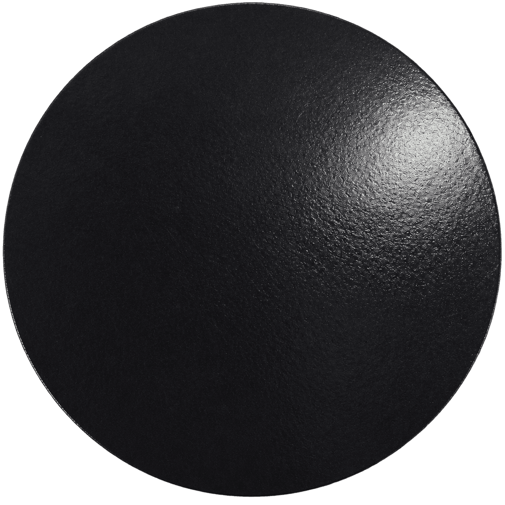 CAKE BOARD ROUND BLACK 12 INCHES