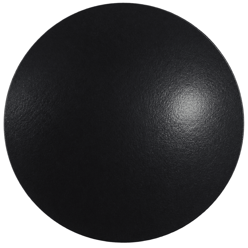 CAKE BOARD ROUND BLACK 10 INCHES