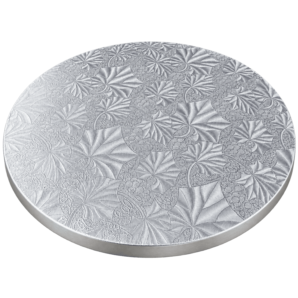 GOLD ROUND CAKE DRUM CORRUGATED 10INCH