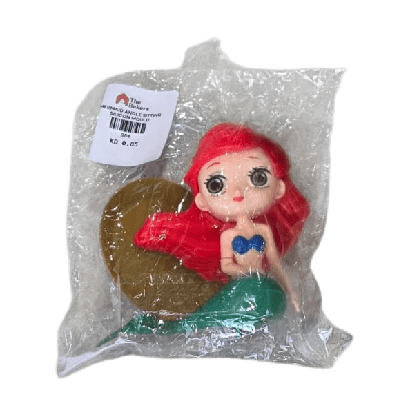 MERMAID ANGLE SITTING SILICON MOULD