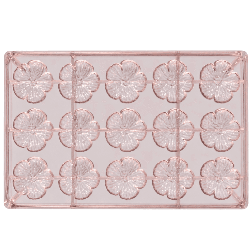ALAMAN POLYCARBONATE CHOCOLATE MOULD BLOSSOM FLOWER SHAPE