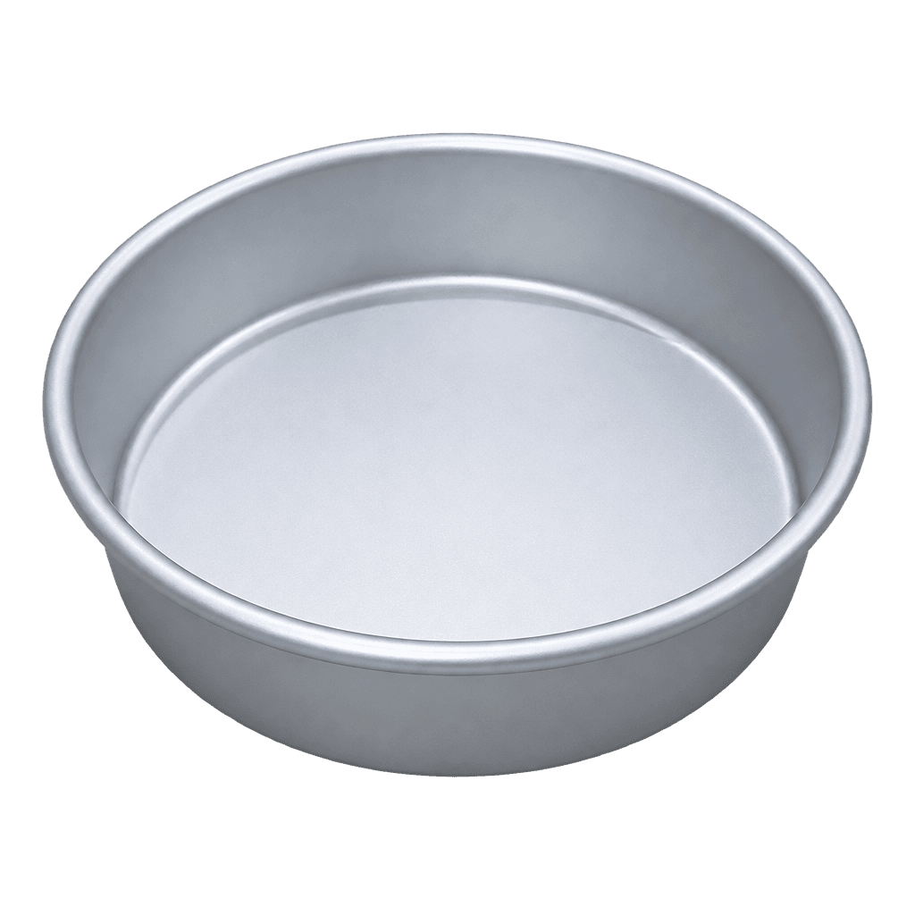 ANODIZED CAKE PAN ROUND 2INCH X 8INCH