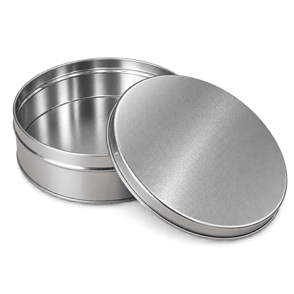 SILVER TIN CAN 6․5X2
